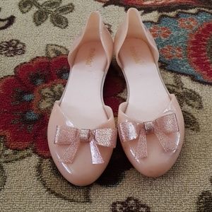 Pink meileisha jelly flats